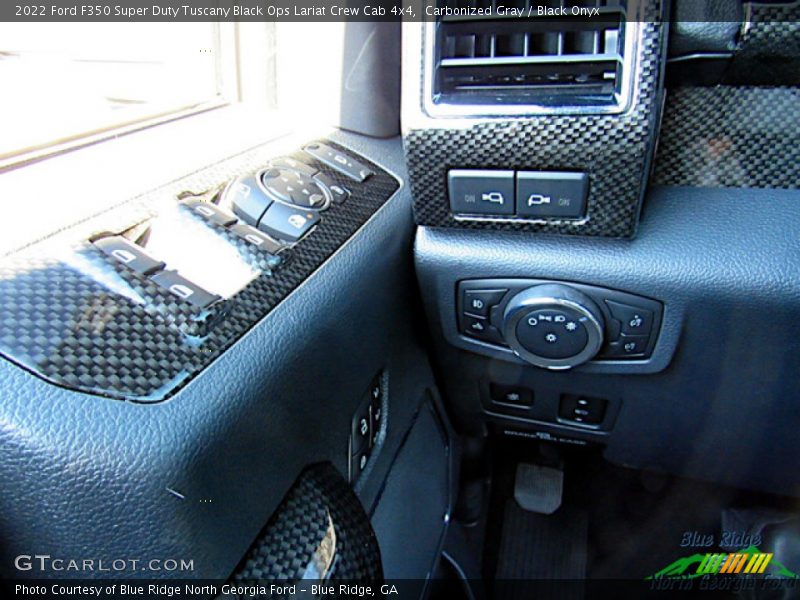 Carbonized Gray / Black Onyx 2022 Ford F350 Super Duty Tuscany Black Ops Lariat Crew Cab 4x4