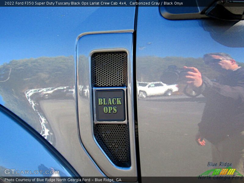  2022 F350 Super Duty Tuscany Black Ops Lariat Crew Cab 4x4 Logo