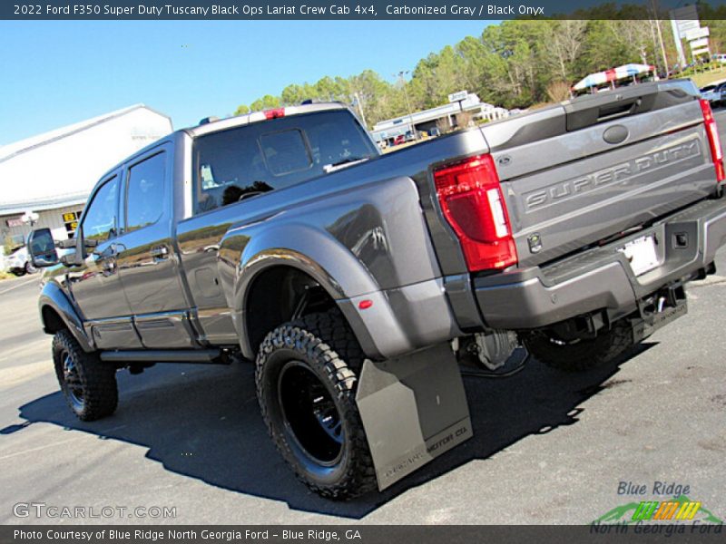 Carbonized Gray / Black Onyx 2022 Ford F350 Super Duty Tuscany Black Ops Lariat Crew Cab 4x4