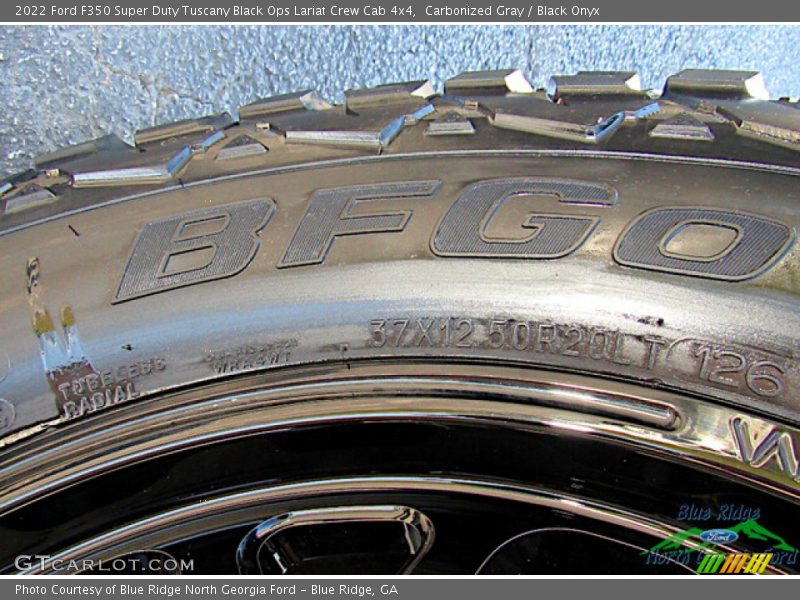 Carbonized Gray / Black Onyx 2022 Ford F350 Super Duty Tuscany Black Ops Lariat Crew Cab 4x4