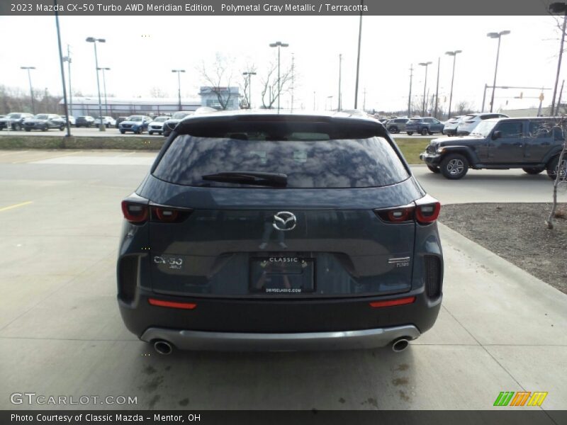 Polymetal Gray Metallic / Terracotta 2023 Mazda CX-50 Turbo AWD Meridian Edition