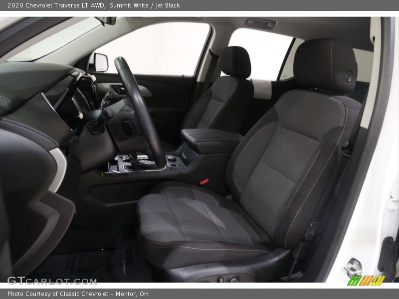 Summit White / Jet Black 2020 Chevrolet Traverse LT AWD