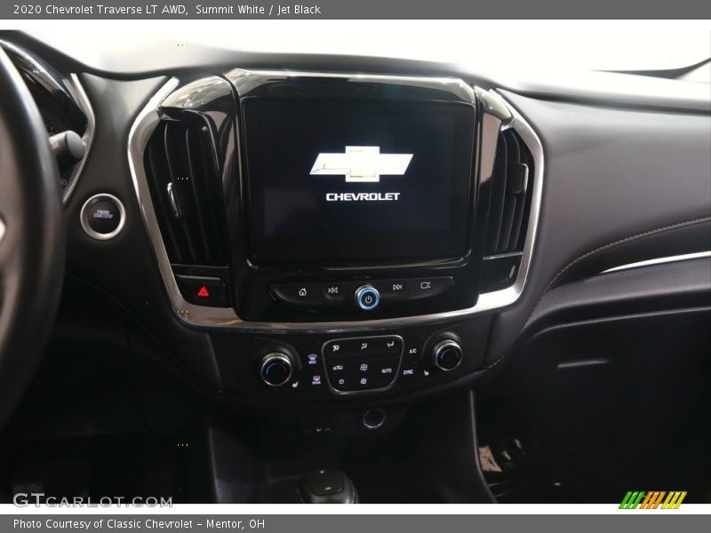 Summit White / Jet Black 2020 Chevrolet Traverse LT AWD