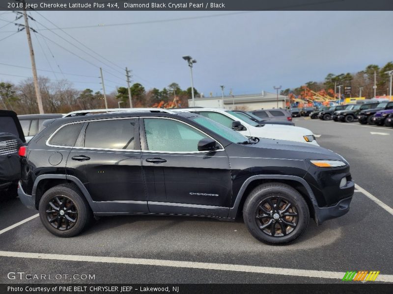  2018 Cherokee Latitude Plus 4x4 Diamond Black Crystal Pearl