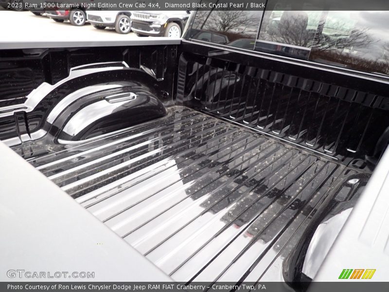Diamond Black Crystal Pearl / Black 2023 Ram 1500 Laramie Night Edition Crew Cab 4x4