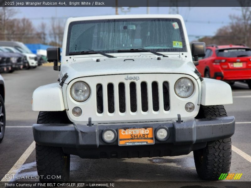 Bright White / Black 2015 Jeep Wrangler Rubicon 4x4