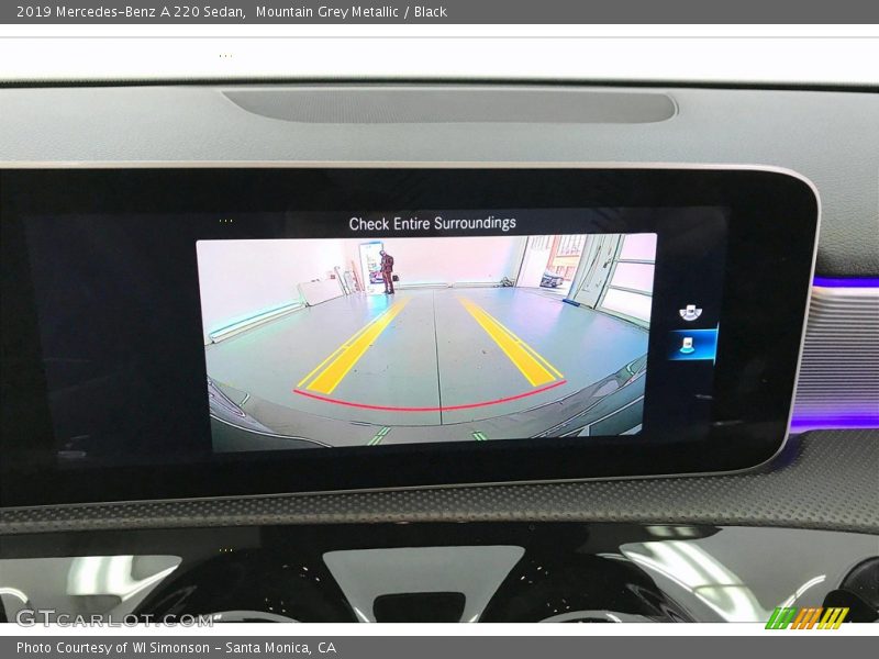 Mountain Grey Metallic / Black 2019 Mercedes-Benz A 220 Sedan