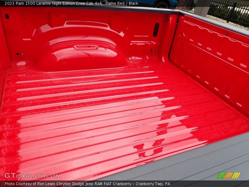 Flame Red / Black 2023 Ram 1500 Laramie Night Edition Crew Cab 4x4