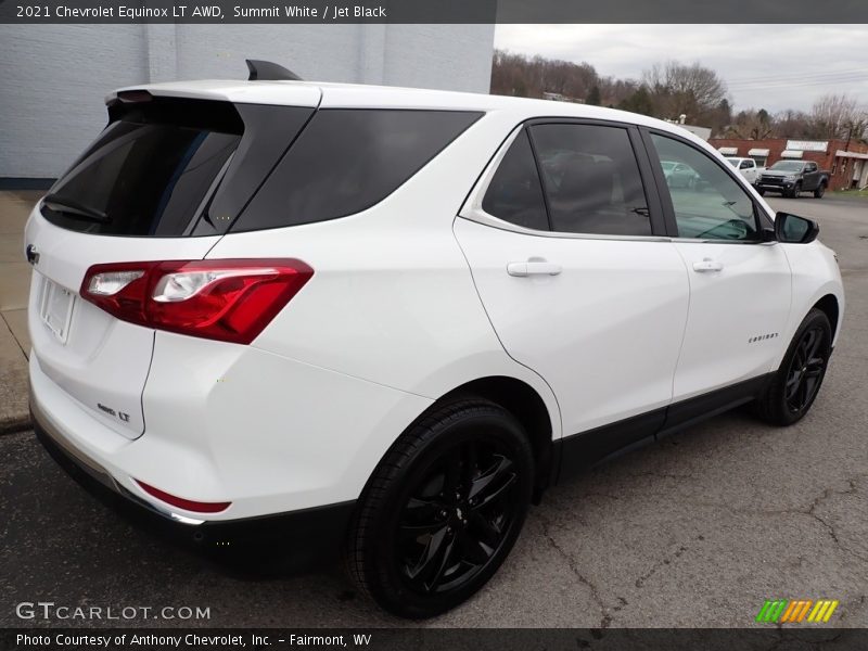 Summit White / Jet Black 2021 Chevrolet Equinox LT AWD