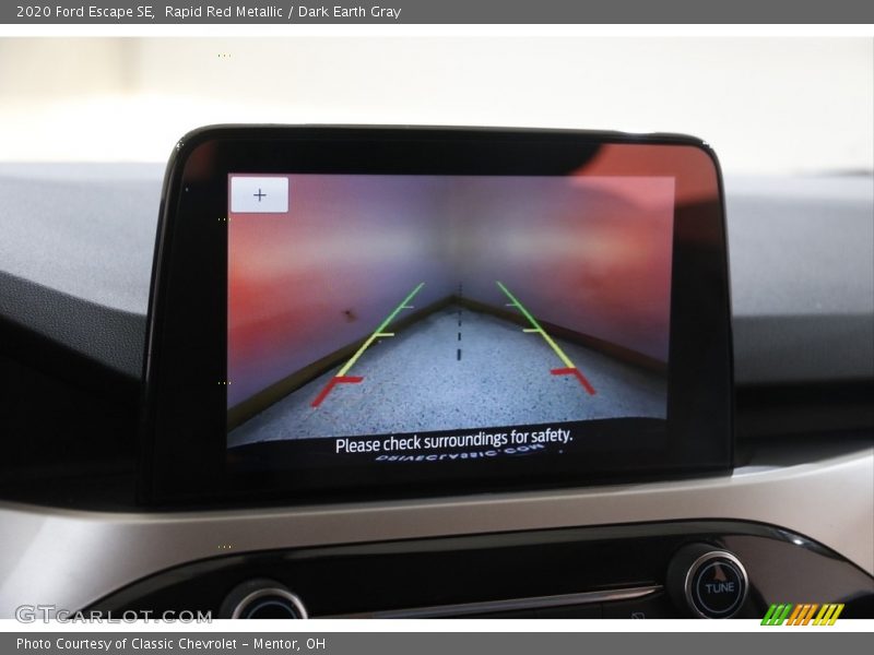 Rapid Red Metallic / Dark Earth Gray 2020 Ford Escape SE