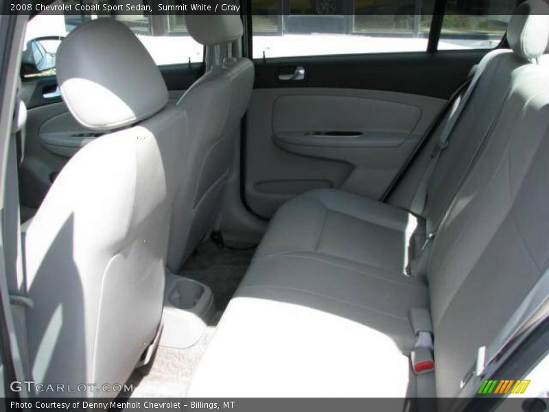 Summit White / Gray 2008 Chevrolet Cobalt Sport Sedan