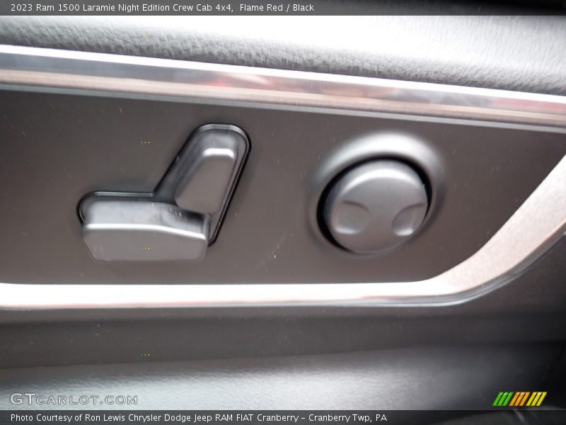 Flame Red / Black 2023 Ram 1500 Laramie Night Edition Crew Cab 4x4