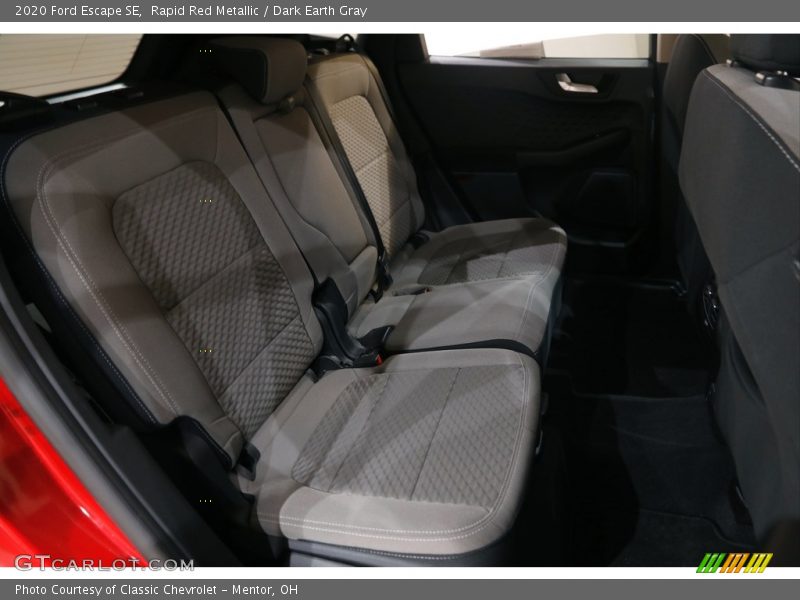 Rapid Red Metallic / Dark Earth Gray 2020 Ford Escape SE
