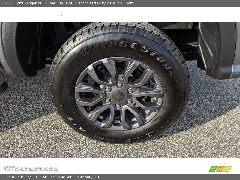 Carbonized Gray Metallic / Ebony 2022 Ford Ranger XLT SuperCrew 4x4