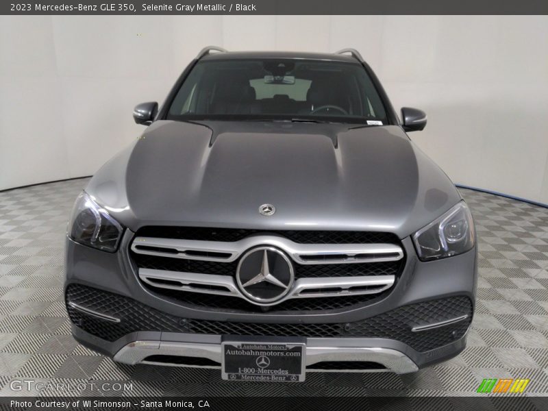 Selenite Gray Metallic / Black 2023 Mercedes-Benz GLE 350