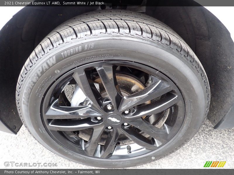 Summit White / Jet Black 2021 Chevrolet Equinox LT AWD