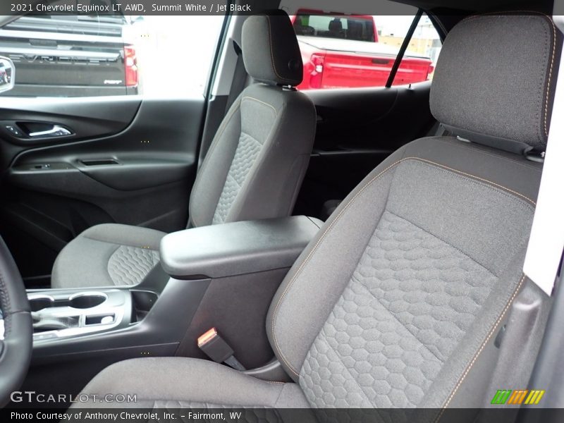 Summit White / Jet Black 2021 Chevrolet Equinox LT AWD