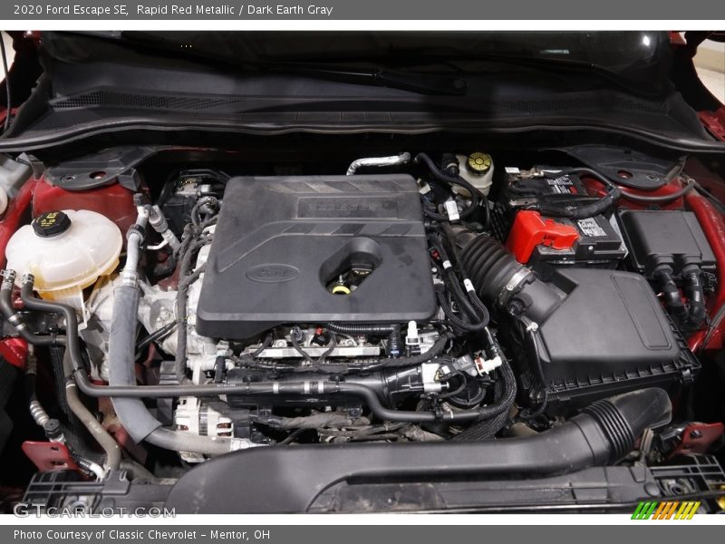 Rapid Red Metallic / Dark Earth Gray 2020 Ford Escape SE