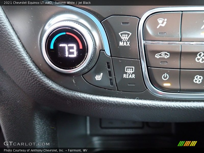 Summit White / Jet Black 2021 Chevrolet Equinox LT AWD