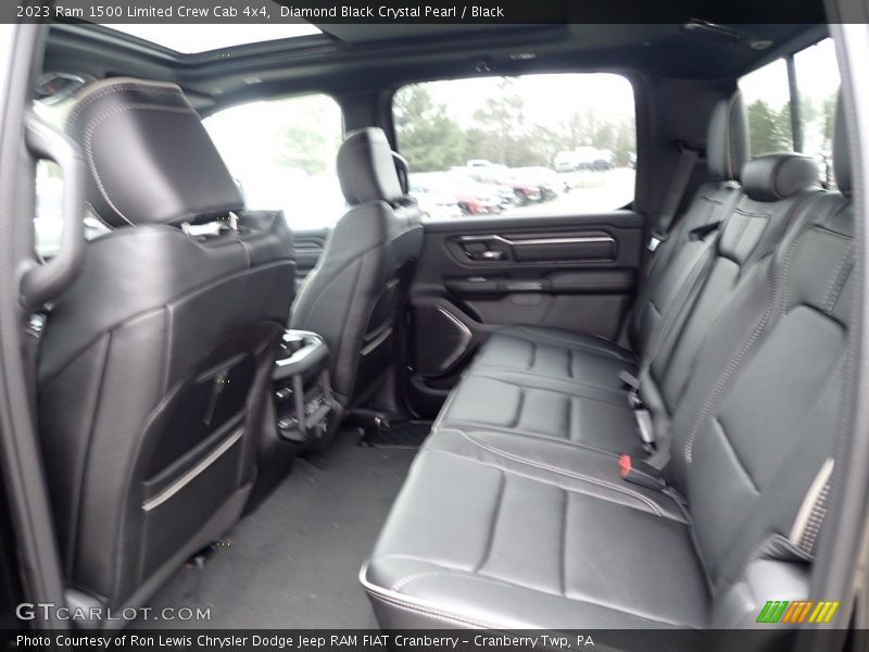Diamond Black Crystal Pearl / Black 2023 Ram 1500 Limited Crew Cab 4x4