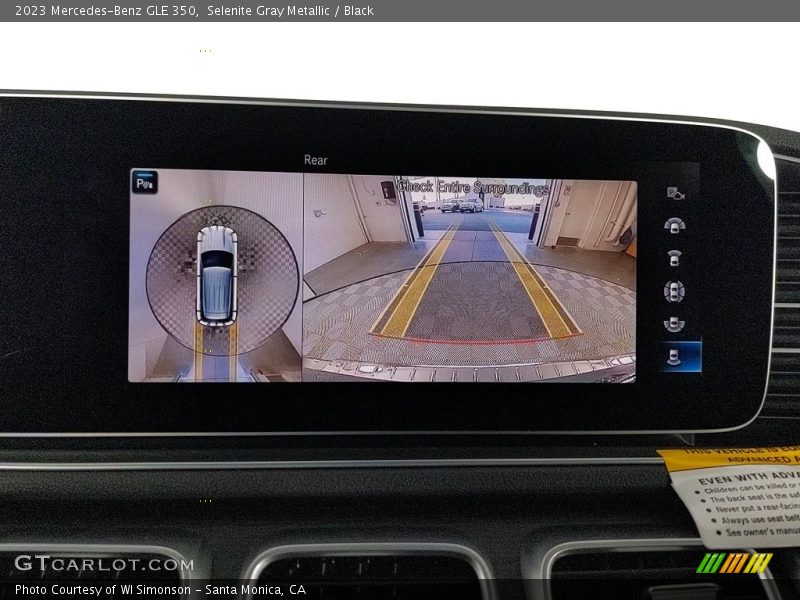 Controls of 2023 GLE 350
