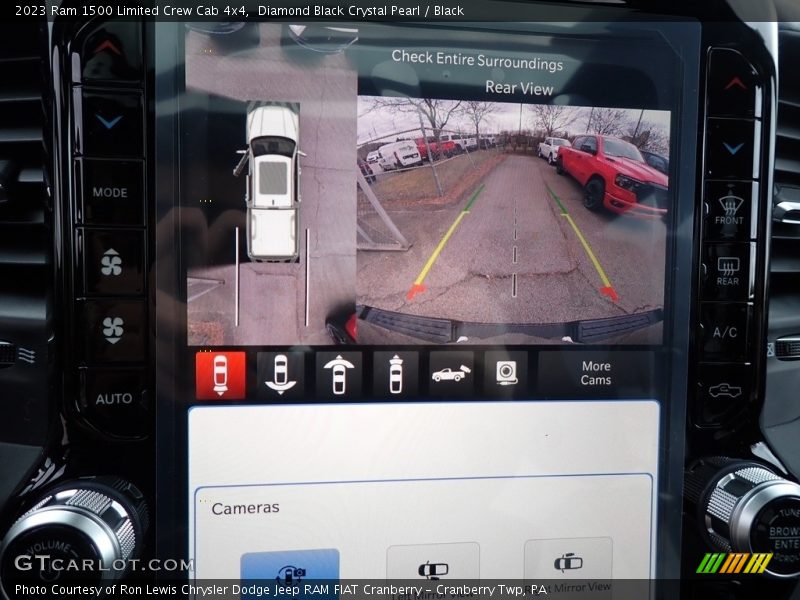 Diamond Black Crystal Pearl / Black 2023 Ram 1500 Limited Crew Cab 4x4
