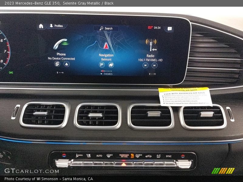 Controls of 2023 GLE 350