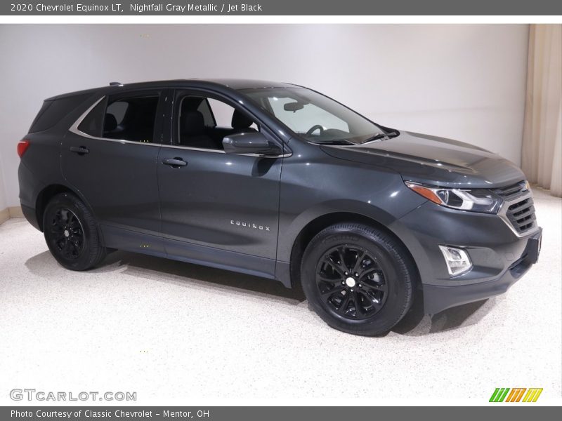 Nightfall Gray Metallic / Jet Black 2020 Chevrolet Equinox LT