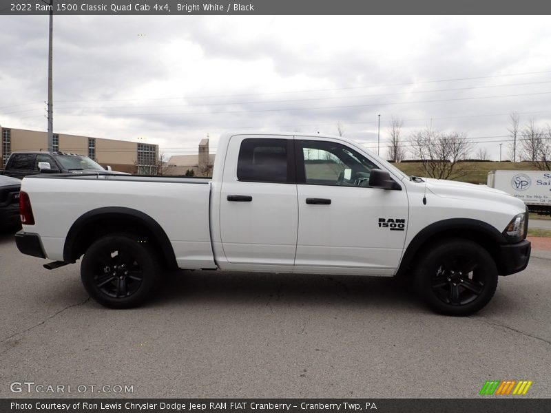 Bright White / Black 2022 Ram 1500 Classic Quad Cab 4x4