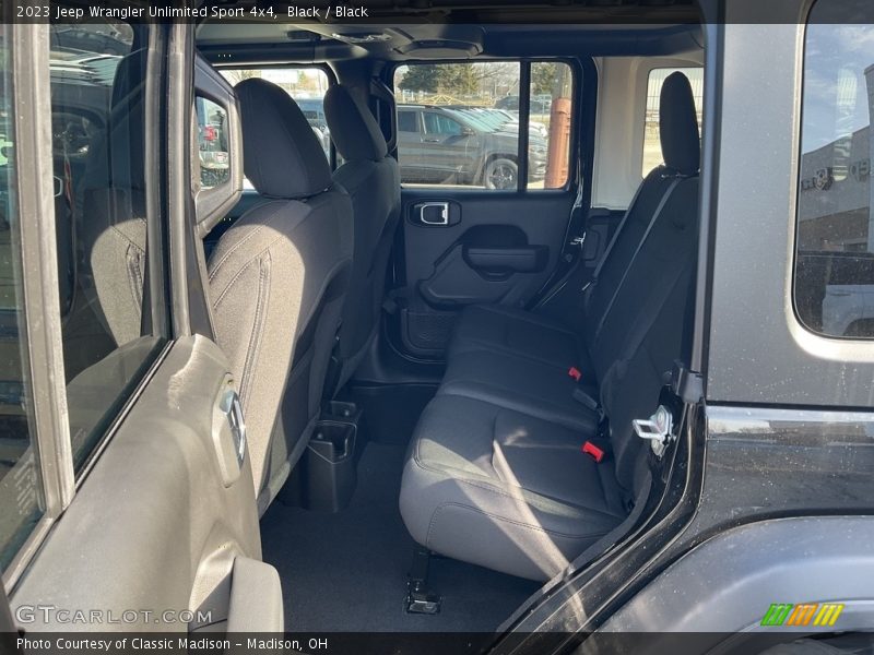 Black / Black 2023 Jeep Wrangler Unlimited Sport 4x4