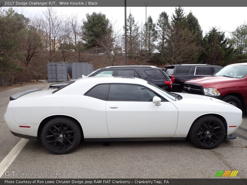 White Knuckle / Black 2017 Dodge Challenger R/T