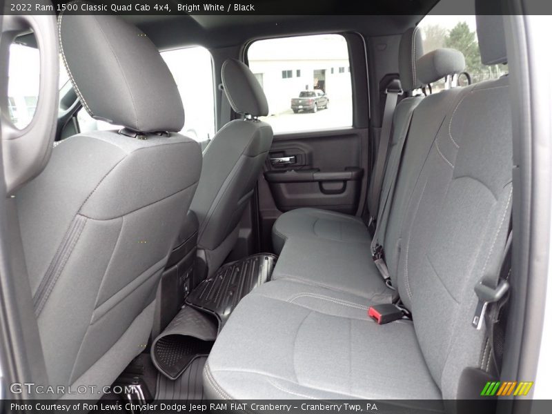 Bright White / Black 2022 Ram 1500 Classic Quad Cab 4x4