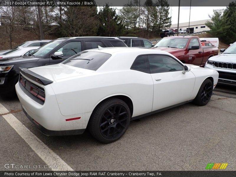 White Knuckle / Black 2017 Dodge Challenger R/T