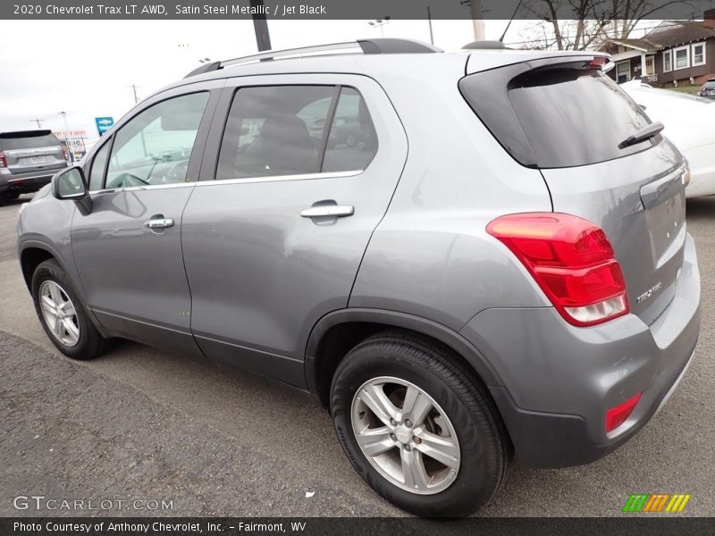 Satin Steel Metallic / Jet Black 2020 Chevrolet Trax LT AWD