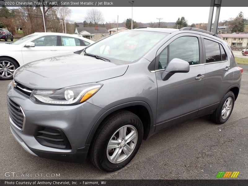 Satin Steel Metallic / Jet Black 2020 Chevrolet Trax LT AWD