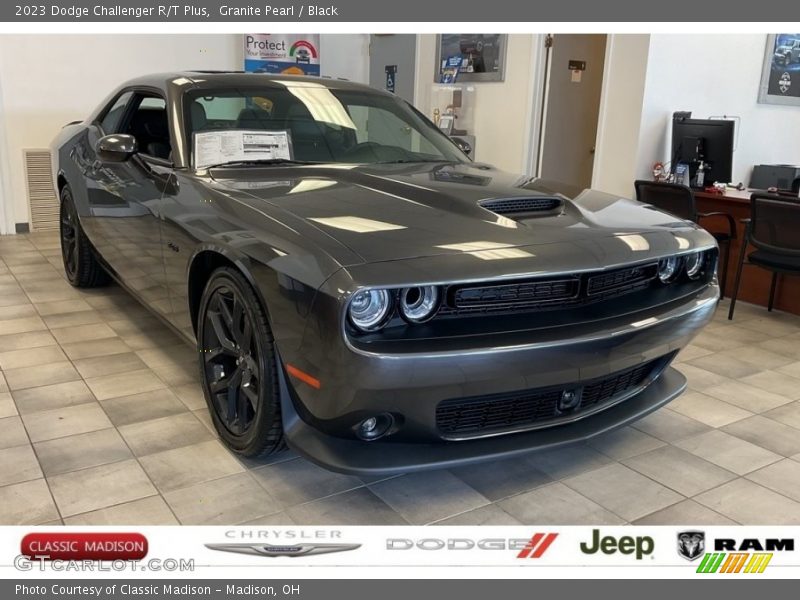 Granite Pearl / Black 2023 Dodge Challenger R/T Plus