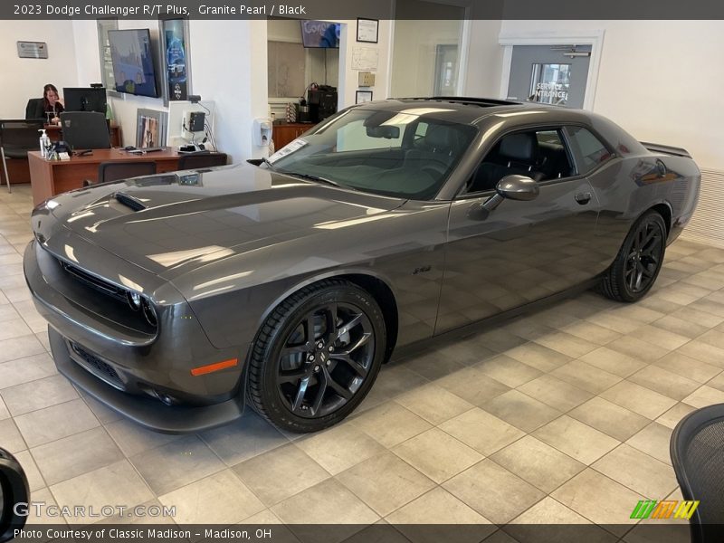 Front 3/4 View of 2023 Challenger R/T Plus