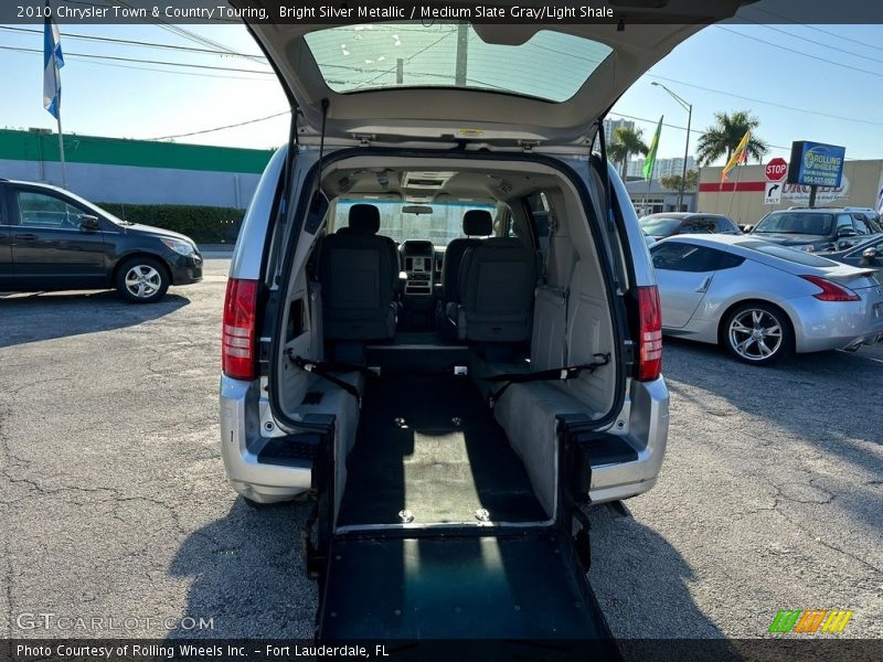 Bright Silver Metallic / Medium Slate Gray/Light Shale 2010 Chrysler Town & Country Touring