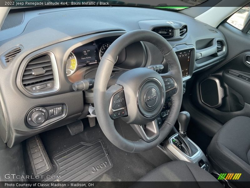 Bikini Metallic / Black 2022 Jeep Renegade Latitude 4x4