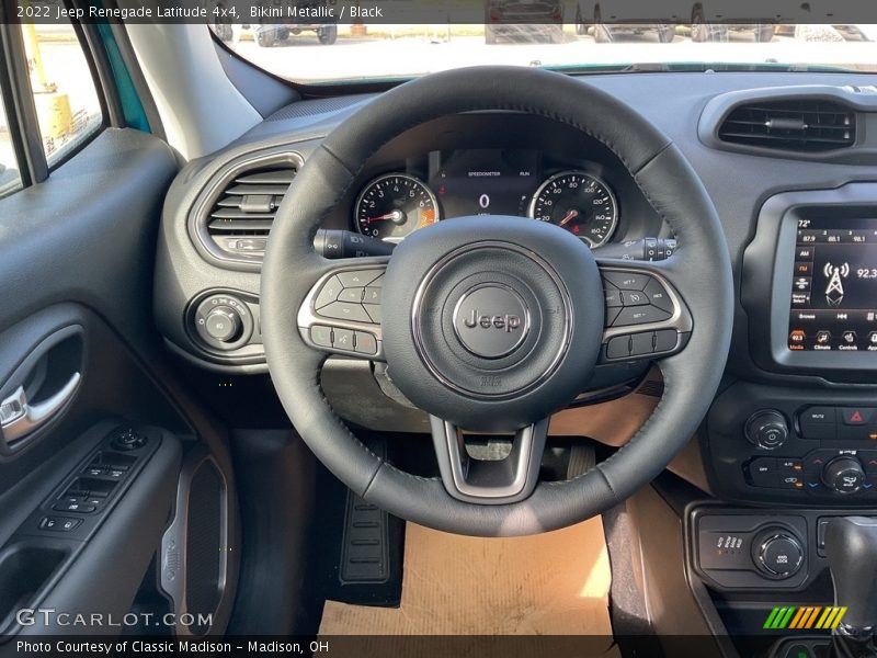 Bikini Metallic / Black 2022 Jeep Renegade Latitude 4x4