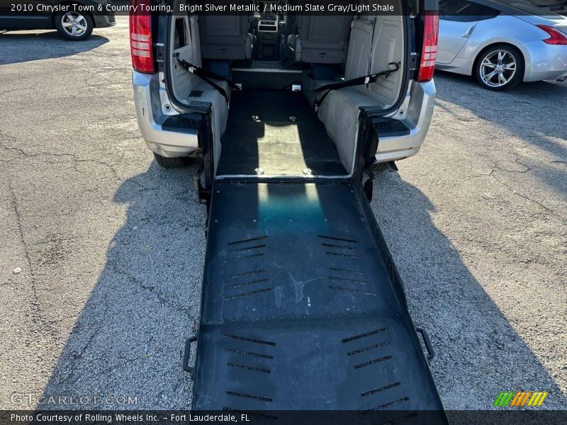 Bright Silver Metallic / Medium Slate Gray/Light Shale 2010 Chrysler Town & Country Touring