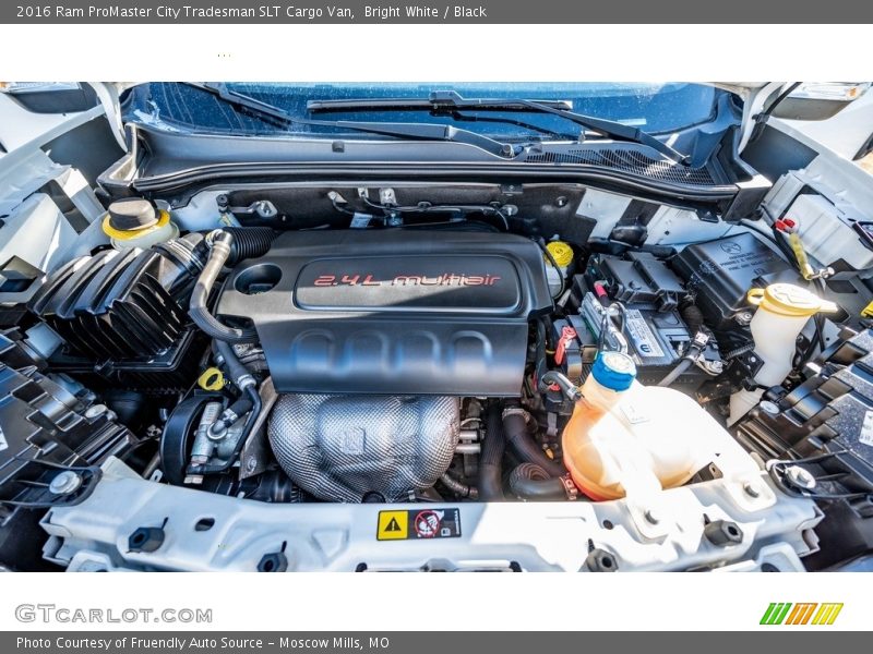  2016 ProMaster City Tradesman SLT Cargo Van Engine - 2.4 Liter DOHC 24-Valve VVT MultiAir 4 Cylinder