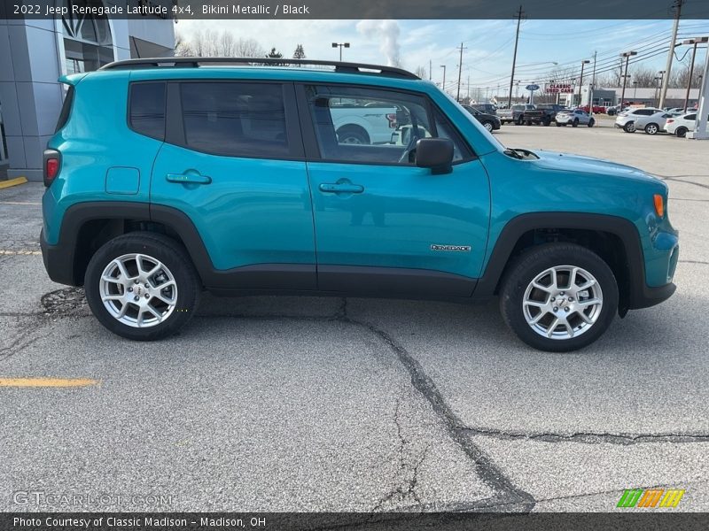 Bikini Metallic / Black 2022 Jeep Renegade Latitude 4x4