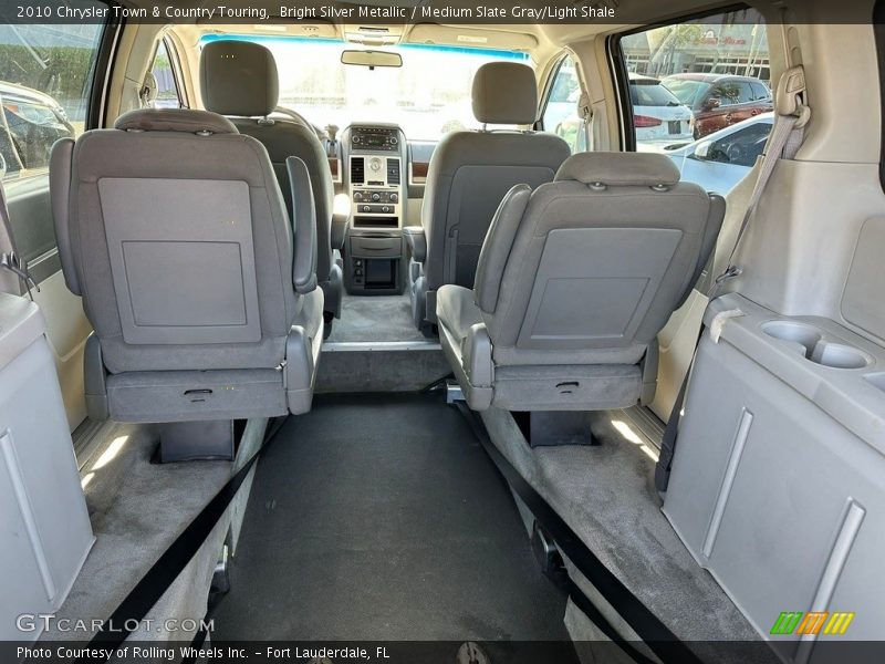 Bright Silver Metallic / Medium Slate Gray/Light Shale 2010 Chrysler Town & Country Touring