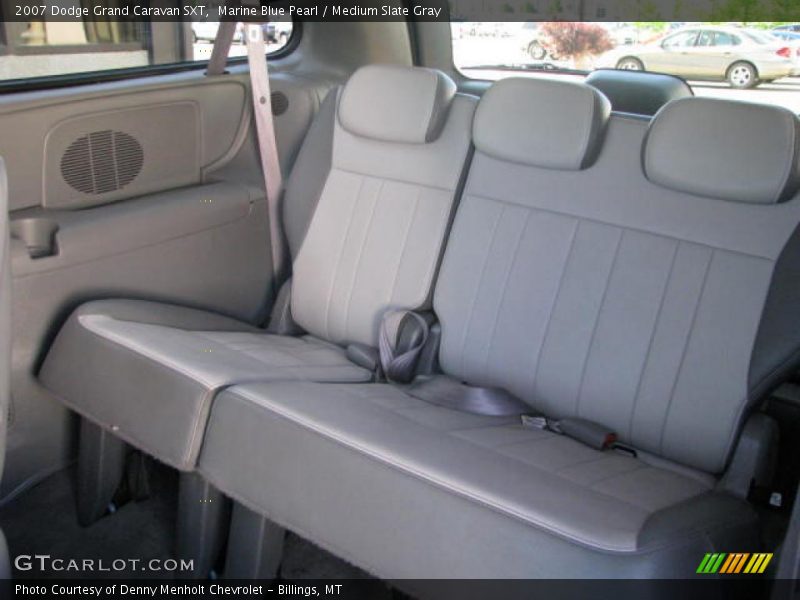 Marine Blue Pearl / Medium Slate Gray 2007 Dodge Grand Caravan SXT