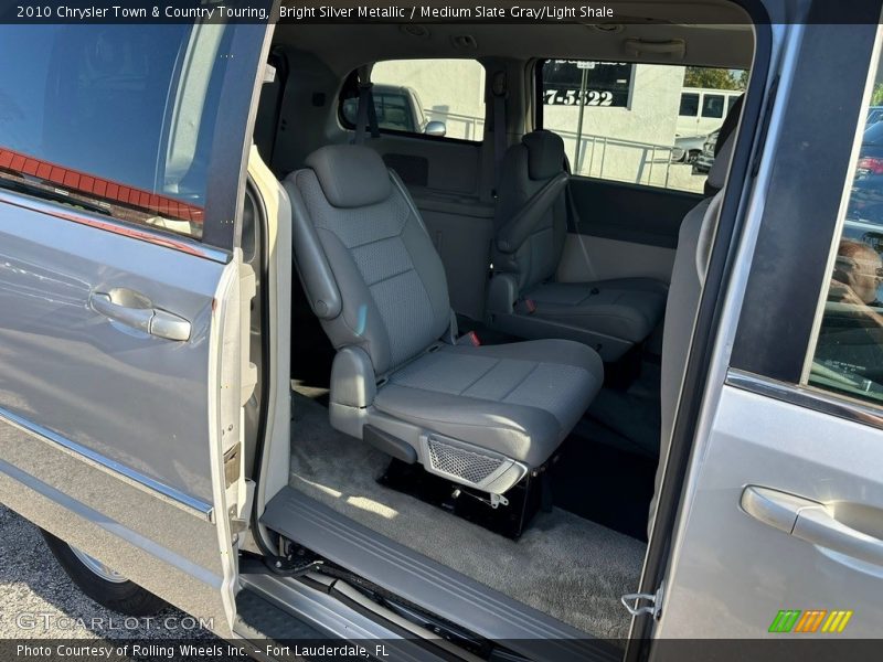 Bright Silver Metallic / Medium Slate Gray/Light Shale 2010 Chrysler Town & Country Touring