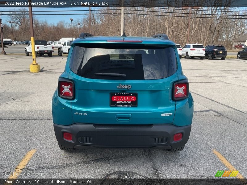 Bikini Metallic / Black 2022 Jeep Renegade Latitude 4x4