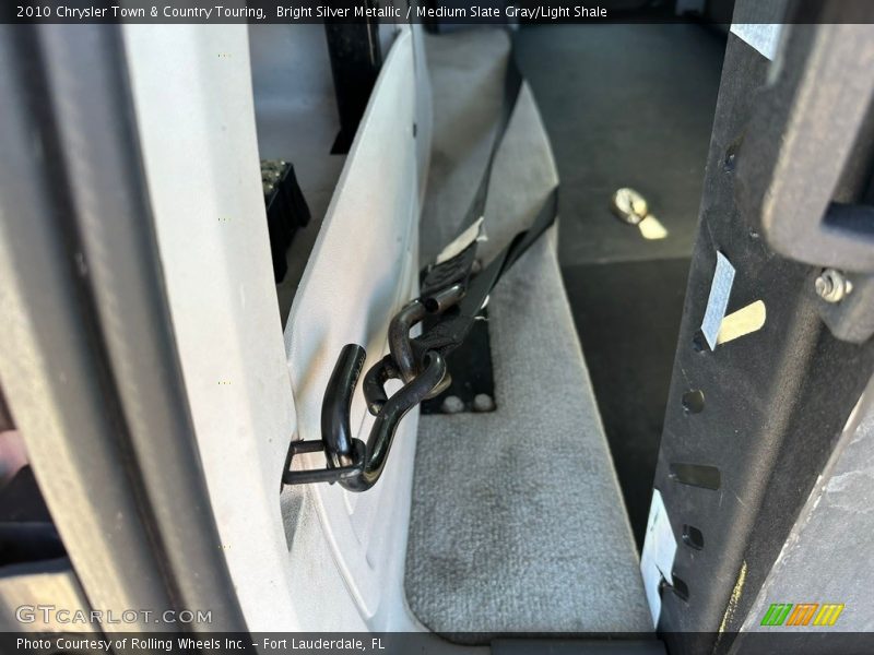 Bright Silver Metallic / Medium Slate Gray/Light Shale 2010 Chrysler Town & Country Touring