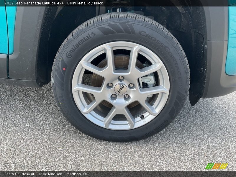 Bikini Metallic / Black 2022 Jeep Renegade Latitude 4x4