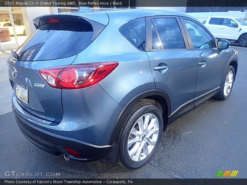 Blue Reflex mica / Black 2015 Mazda CX-5 Grand Touring AWD